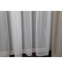 Kész függöny ekrü csík mintás,modern 140 cm-es karnisra(230 cm magas)