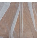 1586/285  csíkos organza függöny 300 cm