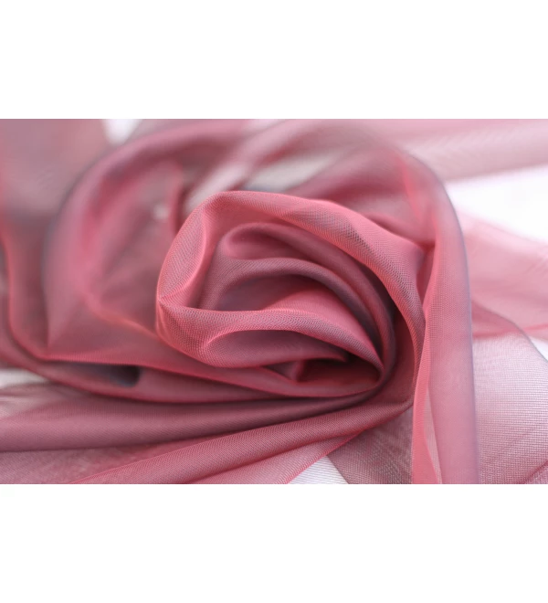 Egyszínű organza függöny   2888/300/23 mályva
