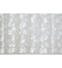 4085 csipke függöny fehér virágos 270 cm