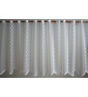 6086/60  fehér vitrázs függöny 60 cm