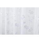 H1/3754/175 fehér virág mintás,hímzett függöny