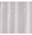Cintia fehér viragos fényáteresztő függöny