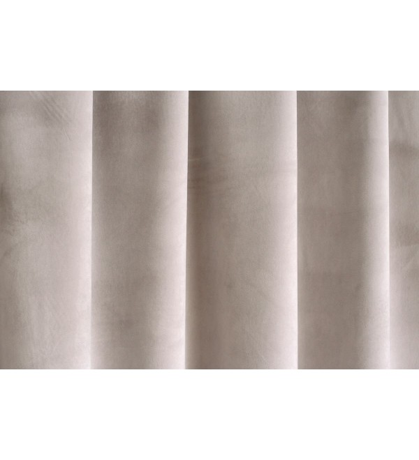 Savaria,plüss dekor sötétítő függöny 150 cm ezüstszürke