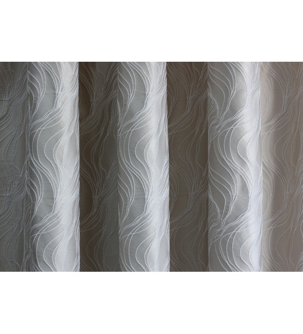 Alicante/310/20  dekor függöny drapp