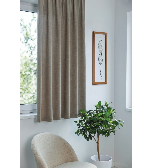 Derek/300/05 supersoft sötétítő függöny barna