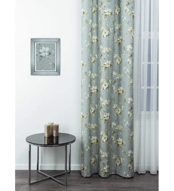  7548/03 Rosa dekor függöny 140 cm