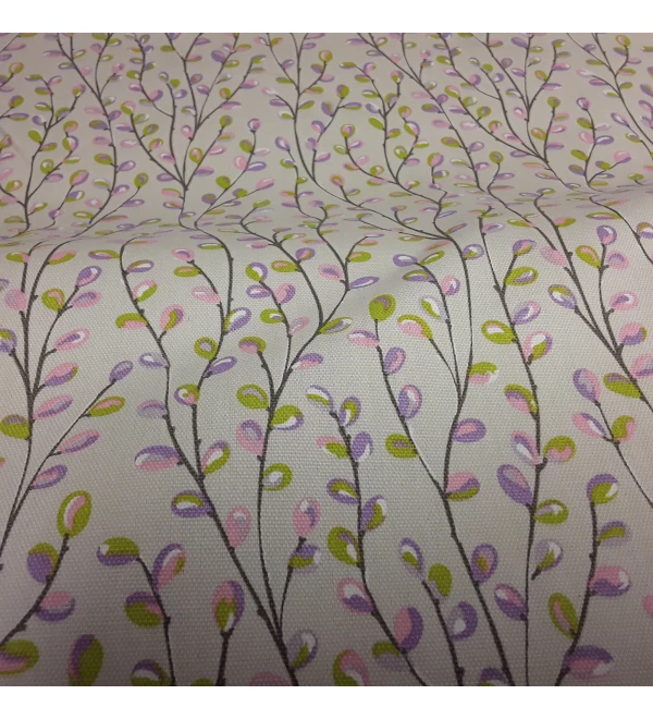 Pure,pink és lila indamintás terítő 140 cm méterben