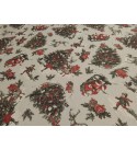 Christmas karácsonyi impregnált terítő 140 cm méterben