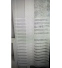 91197/300/01 fehér,keresztben csíkos 300 cm magas fényáteresztő függöny