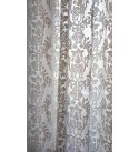 Evita,klasszikus mintás fehér függöny 300 cm