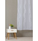 Elenor,nyírt hullám mintás voile 220 cm