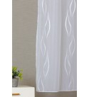 Elenor,nyírt hullám mintás voile 220 cm