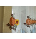 Sunflower,őszi vitrázs függöny 60 cm