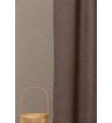 Ezra,szürkésbarna dekor sötétítő függöny 300 cm