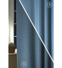 Dim out Rusztik 37 kék színű sötétítő függöny