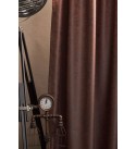 Huba dekor sötétítő függöny 280 cm rozsda
