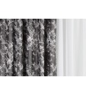 Helsinki 19 szürke fényes sötétítő függöny 305 cm