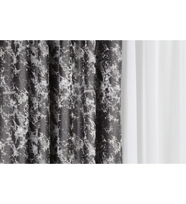 Helsinki 19 szürke fényes sötétítő függöny 305 cm 