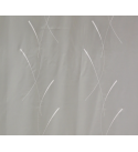 Imola fehér hímzett voile fényáteresztő függöny 210 cm méterben