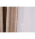 Drezda apró levél mintás fényáteresztő függöny 300 cm
