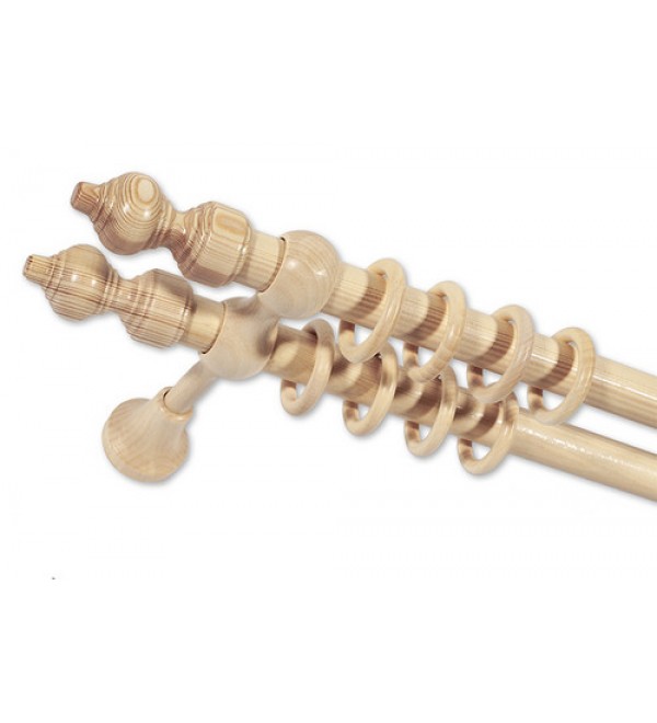 Filigrano fa utánzatú karnis szett fenyő 120 cm dupla